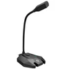 Kép 6/10 - Snopy Mikrofon - SN-110M (USB csatlakozó; 180cm kábel; állvány, fekete)