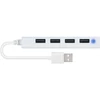 Kép 3/4 - USB elosztó-HUB, 4 port, USB 2.0, SPEEDLINK "Snappy Slim" fehér