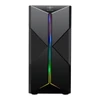 Spirit of Gamer CLONE 3 RGB fekete ablakos táp nélküli ATX ház