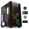 Spirit of Gamer GHOST ONE RGB fekete ablakos táp nélküli mATX ház