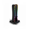 Spirit of Gamer SENTINEL RGB USB fejhallgató állvány