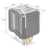 Kép 24/26 - Spirit of Gamer CPU AIRCOOLER PRO ARGB aluminium/réz processzor hűtő