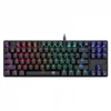 Kép 1/8 - T-Dagger Bora Wired Keyboard Blue Switch Black HU