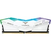 Kép 3/9 - TeamGroup 32GB DDR5 6400MHz Kit(2x16GB) Delta RGB White