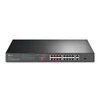 Kép 10/14 - TP-Link TL-SL1218P 16xFE PoE+ LAN 2xGbE LAN 1xRJ45/SFP Combo port PoE+ switch
