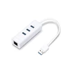 Kép 8/9 - USB elosztó-HUB és ethernet átalakító, 3 port, USB 3.0, TP-Link "UE330"