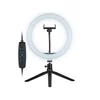 Kép 2/12 - Tracer LED Ring Lamp with Mini Tripod Black