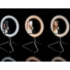 Kép 3/12 - Tracer LED Ring Lamp with Mini Tripod Black