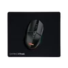Trust Egér Gamer Vezeték nélküli - GXT112 Felox + Egérpad (Optikai érzékelő; 800-4800DPI; 6 gomb; LED; Akku; fekete)