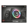 Kép 17/17 - Trust GXT 629 Tytan 2.1 Speaker RGB jack 120W fa gamer hangszóró