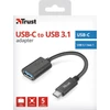 Kép 6/7 - Trust Calyx USB- C - USB-A adapter kábel