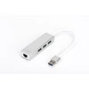 Kép 4/4 - DIGITUS USB 3.0 Gigabit Ethernet adapter + 3 portos USB HUB
