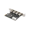 Kép 2/2 - Digitus USB 3.0, 4 Port, PCI Express Add-On card