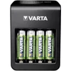 Elemtöltő, AA/AAA/9V, 4xAA 2100 mAh, LCD kijelző, VARTA 