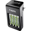 Elemtöltő, AA/AAA/9V, 4xAA 2100 mAh, LCD kijelző, VARTA 