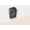 Elemtöltő, AA/AAA/9V, 4xAA 2100 mAh, LCD kijelző, VARTA 