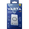 Vezeték nélküli PD/QC töltő, max. 18W, hordozható akkumulátor 10000mAh, VARTA