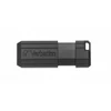 Kép 7/9 - Pendrive, 128GB, USB 2.0, 10/4MB/sec, VERBATIM "PinStripe", fekete
