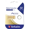 Kép 7/7 - Pendrive, 32GB, USB 3.2, VERBATIM "Executive Metal", arany