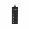 Pendrive, 32GB ,USB-C (USB 3.2), titkosítás, 160/130Mb/s, VERBATIM 