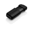 Kép 7/13 - Pendrive, 32GB, USB 2.0, 10/4MB/sec, VERBATIM "PinStripe", fekete