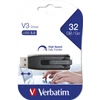 Kép 4/8 - Pendrive, 32GB, USB 3.2, 60/12MB/s, VERBATIM "V3", fekete-szürke