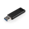 Kép 6/6 - Pendrive, 64GB, USB 3.2, VERBATIM "Pinstripe", fekete