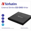 CD/DVD író, USB 2.0, külső, VERBATIM
