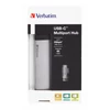 Kép 7/8 - USB elosztó-HUB, USB-C/USB 3.0/HDMI, VERBATIM