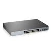 Kép 8/8 - ZyXEL GS1350-26HP 24x GbE LAN PoE (375W) 2x GbE RJ45/SFP Combo port smart menedzselhető CCTV PoE switch