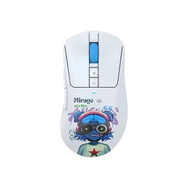 A4-Tech Bloody R73 Ultra Duo Nyx Mirage vezeték nélküli fehér gamer egér