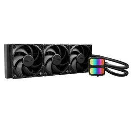 Be Quiet! CPU Water Cooler - SILENT LOOP 3 420mm Black (3x140mm, csatlakozó: 3pin, cső hossza: 400mm, fekete)