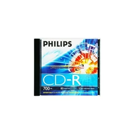Philips CD-R80 52x írható CD lemez