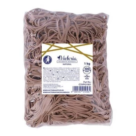 Postázógumi,100X5 mm, VICTORIA, 1 kg, natúr