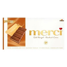 Csokoládé MERCI Mogyorókrémes 112 g