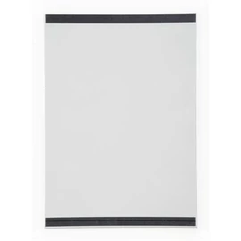 Mágneses tasak, mágneses háttal, A4, DURABLE "DURAFRAME® MAGNETIC", átlátszó, 2db/cs