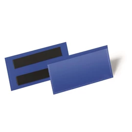 Mágneses dokumentum tároló zseb 100x38mm, 50 db/csomag, Durable