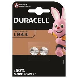 Gombelem, LR44, 2 db, DURACELL