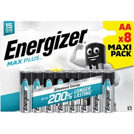 Elem, AA ceruza, 8 db, ENERGIZER "Max Plus"