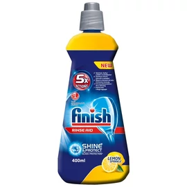 Gépi öblítőszer, 400 ml, FINISH, "Shine&amp;Dry", citrom