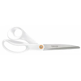 Olló, általános, 25 cm, FISKARS "Functional Form", fehér