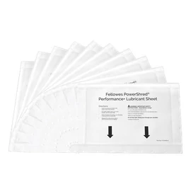 Olajozólapok, "Powershred® iratmegsemmisítőkhöz, FELLOWES, 10db/cs