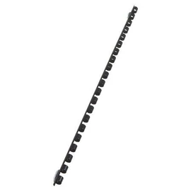 Spirál, műanyag, 6mm, 10-20lap, VICTORIA, fekete, 100db/doboz