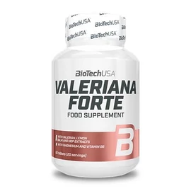 Étrend-kiegészítő tabletta, 60 tabletta, BIOTECH USA "Valeriana Forte"