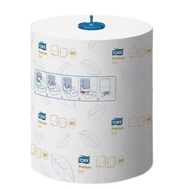Kéztörlő, 6tek/krt, 2rétegű, H1 rendszer, Premium, TORK "Matic® Soft", fehér