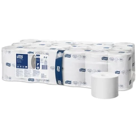Toalettpapír, T7 rendszer, 36csom/krt, 2rétegű, 13,1cm átmérő, Premium, TORK "Mid-size", fehér