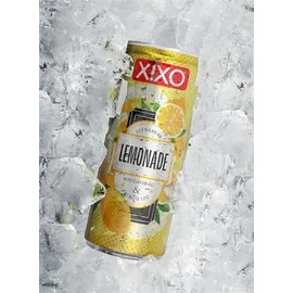 Üdítőital, szénsavas, 250 ml, XIXO "Lemonade", bodzavirág és citrom