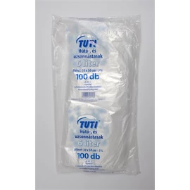 Hűtő-és uzsonnástasak, 6 l, "Tuti", 100db/cs