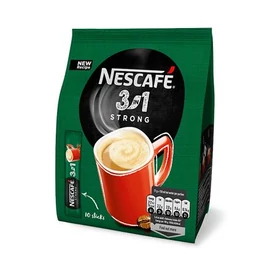 Instant kávé stick, 10x17 g, NESCAFÉ, 3in1 "Strong"