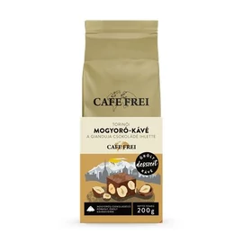 Kávé, pörkölt, őrölt, 200g, CAFE FREI "Torinói Csoko-Nut"